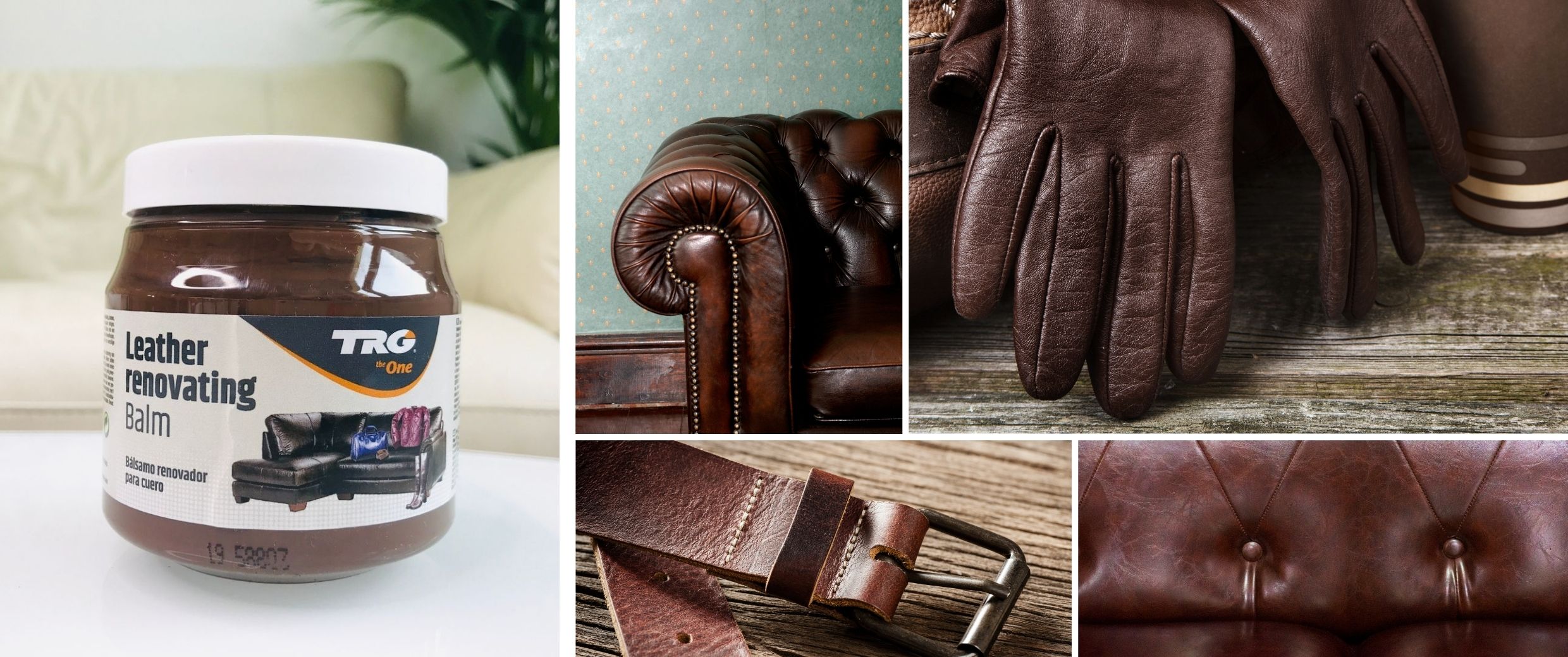 Leather Renovating Balm TRG the one brown 139 